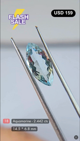 Aquamarine deal (2.44 cts)